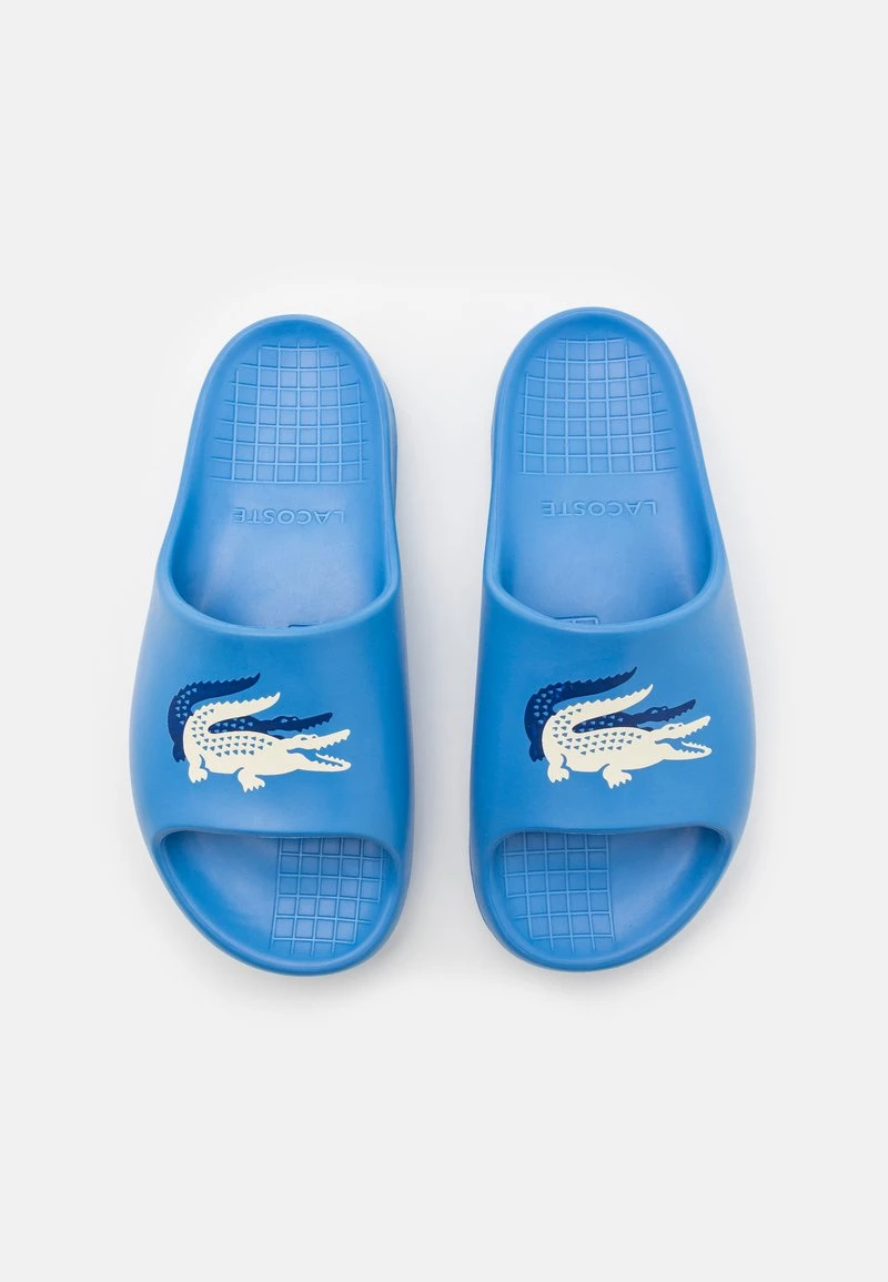Lacoste CROCO 2.0 - Pantolette Flach - Blu/off White 6 Lacoste CROCO 2.0 - Pantolette Flach - Blu/off White – Bild 4