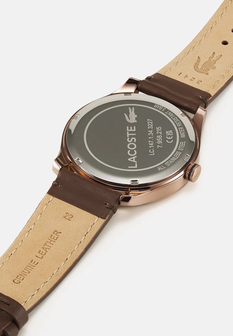 Lacoste MUSKETEER - Uhr - Brown/blue 6 Lacoste MUSKETEER - Uhr - Brown/blue – Bild 4