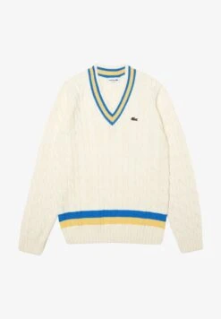 Lacoste Strickpullover - Flour/yellow-marina 13 Lacoste Strickpullover - Flour/yellow-marina -Lacoste ecd7e6b2dbaa4d0abbcd3e55d263fe95