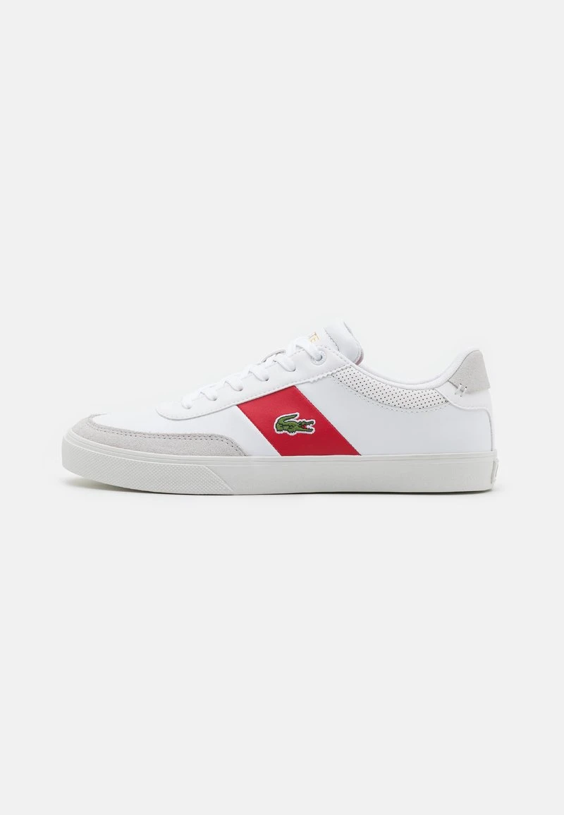 Lacoste COURT MASTER PRO - Sneaker Low - White/red 3 Lacoste COURT MASTER PRO - Sneaker Low - White/red