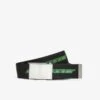 Lacoste Gürtel - Noir Estragon Vert -Lacoste f18b2329955c42179d76e8405eab803b
