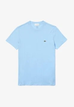 Lacoste T-Shirt Basic - Bleu 12 Lacoste T-Shirt Basic - Bleu -Lacoste f7314e45aa8e4c16b8be8954bd1f4308