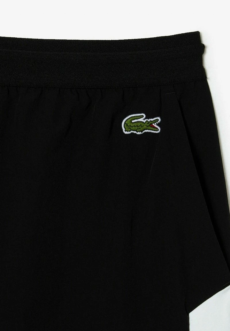Lacoste Badeshorts - Noir Noir Blanc 8 Lacoste Badeshorts - Noir Noir Blanc – Bild 6
