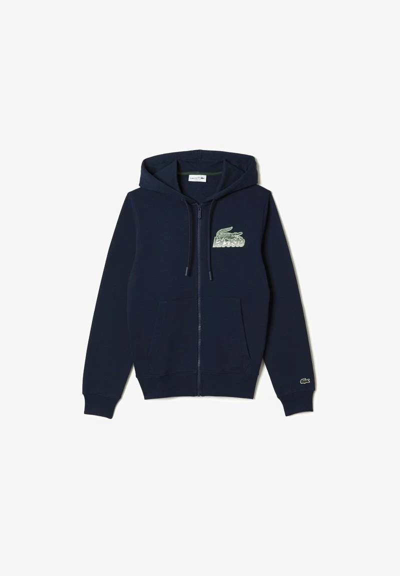 Lacoste Sweatjacke - Bleu Marine 3 Lacoste Sweatjacke - Bleu Marine