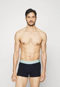 Lacoste 3 PACK - Panties - Navy Blue/ice Floe-zinnia-parma